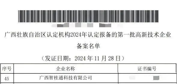 js3333线路检测中心集团新添1家“国度高新技术企业”